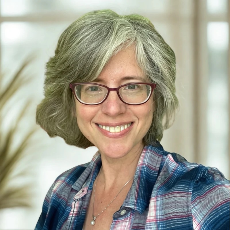 Stacy Joslin, smiling